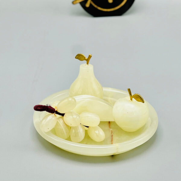 Onyx Fruit Set Plate