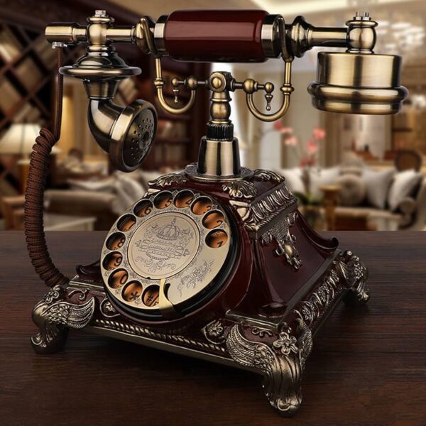 Antique Fixed Telephone Landline Home