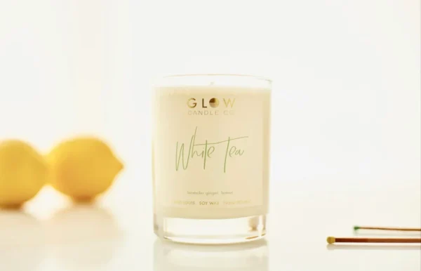 White Mini Glow Candle