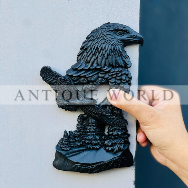 Antique Eagle Sculpture Wall Decor